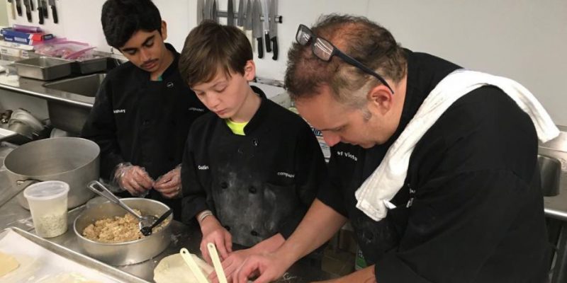 summer cooking camp fun