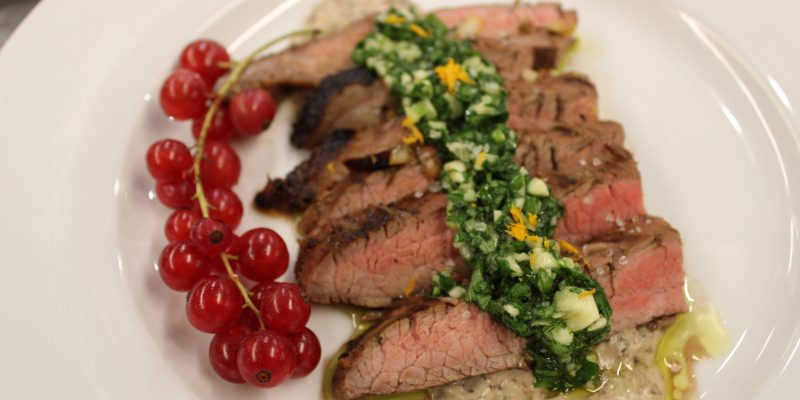 chimichurri steak Chimichurri Steak and Mushroom Risotto