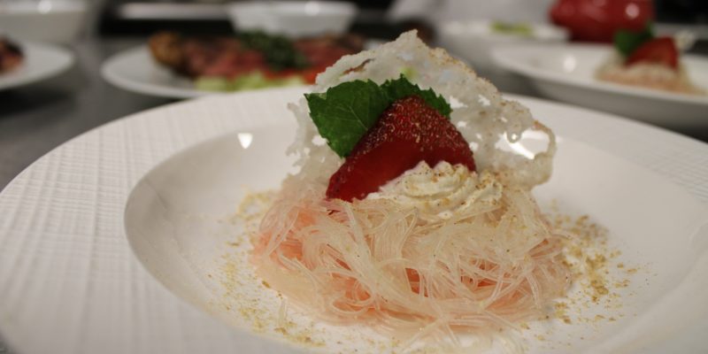 sweet rice noodle dish Most unique!